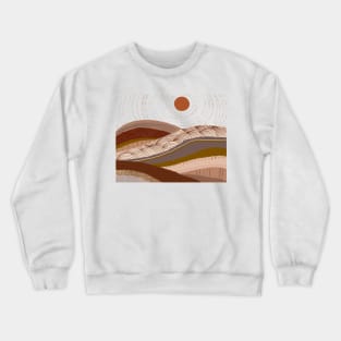 Textured Hills Crewneck Sweatshirt